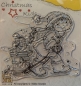 Clear Stamp Christmas Kids, Kind mit Schlitten